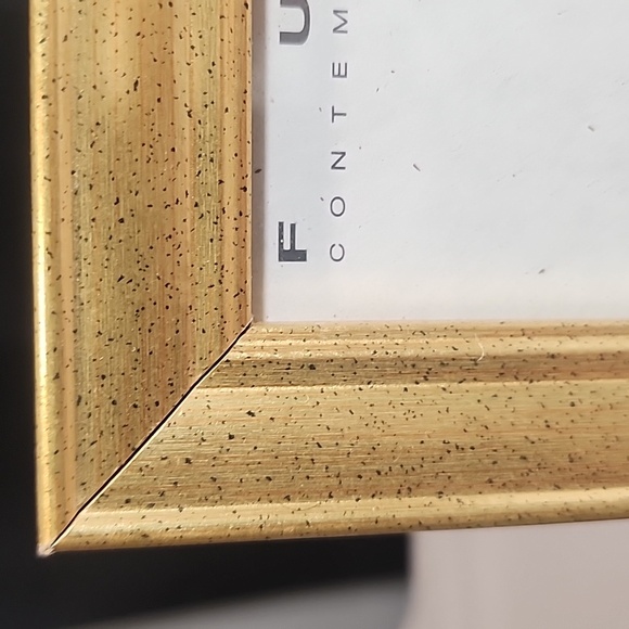 Gold Picture Frame with Elegant Accents - Picture 3 of 6